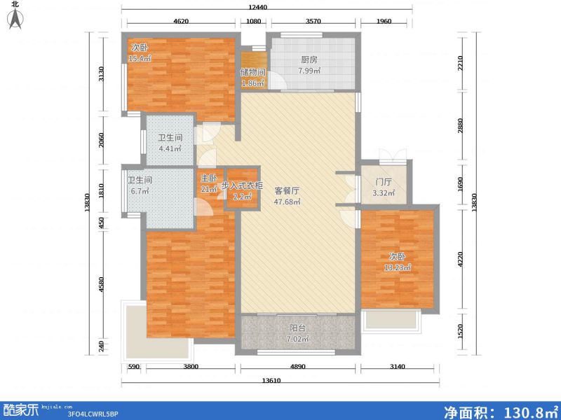 包頭裝修方案包頭總部經(jīng)濟園二期184㎡