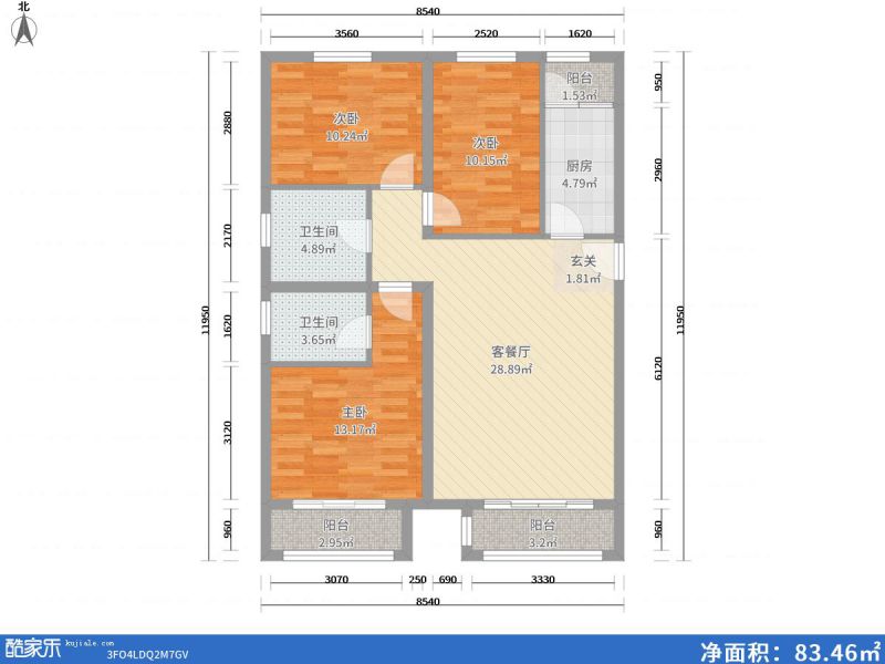 包頭裝修方案包頭東亞香堤麗舍104㎡