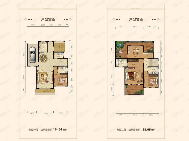 包頭裝修方案中城國際城四室兩廳四衛(wèi)251平方米